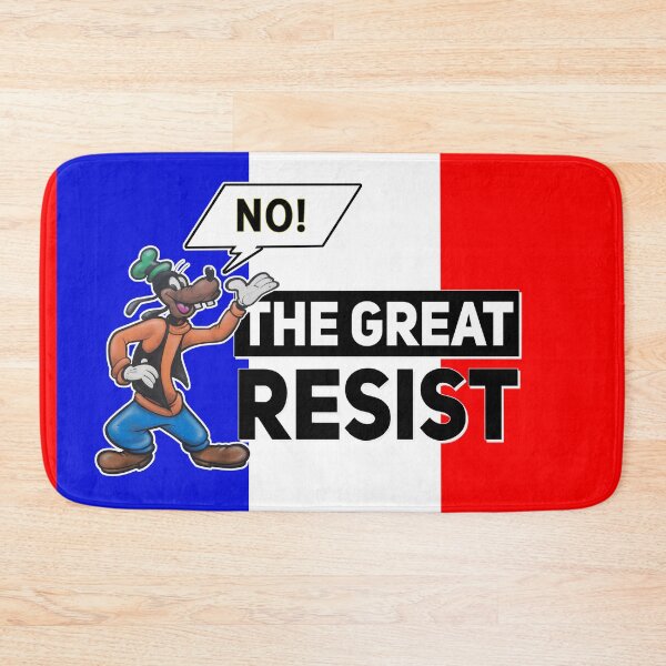 Item preview, THE GREAT RESIST FRENCH FLAG designed and sold by GraffitiBomberZ.