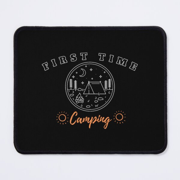 Item preview, First time camping Premium designed and sold by GuppyAlrian.