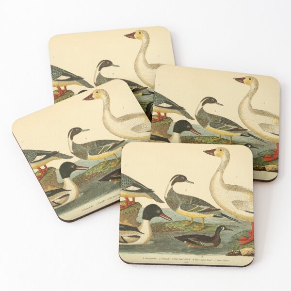 Item preview, Naturalist Ducks designed and sold by BlueSpecsStudio.