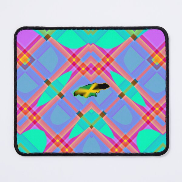 Item preview, UNFORGETTABLE WEST INDIES CHRISTMAS SOUVENIRS - UNIQUE ABSTRACT CARIBBEAN GEOMETRIC PATTERN - GREATJAMAICAN VIBES FLAG INSPIRATION designed and sold by Ralek.