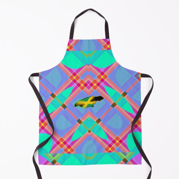 Item preview, UNFORGETTABLE WEST INDIES CHRISTMAS SOUVENIRS - UNIQUE ABSTRACT CARIBBEAN GEOMETRIC PATTERN - GREATJAMAICAN VIBES FLAG INSPIRATION designed and sold by Ralek.