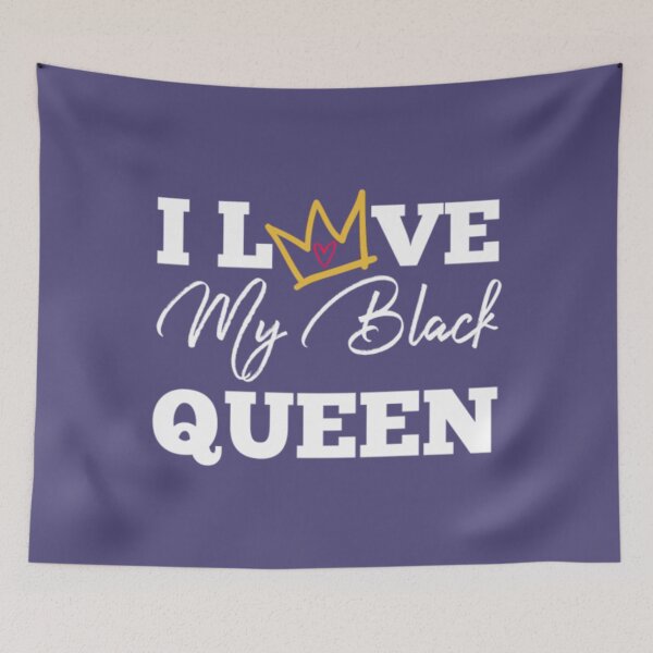 Item preview, I Love My Black Queen Couples King And Queen Top designed and sold by GuppyAlrian.