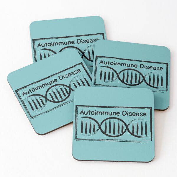Item preview, Autoimmune disease - DNA design (black version) designed and sold by The Chronic's  Chronicles.