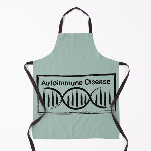Item preview, Autoimmune disease - DNA design (black version) designed and sold by The Chronic's Chronicles.