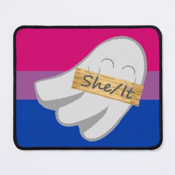 Item preview, Bi She/It Pronoun Ghost designed and sold by Forest-Bird.