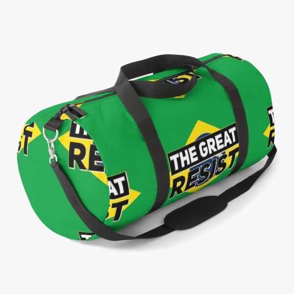 Item preview, THE GREAT RESIST BRASILIAN FLAG designed and sold by GraffitiBomberZ.