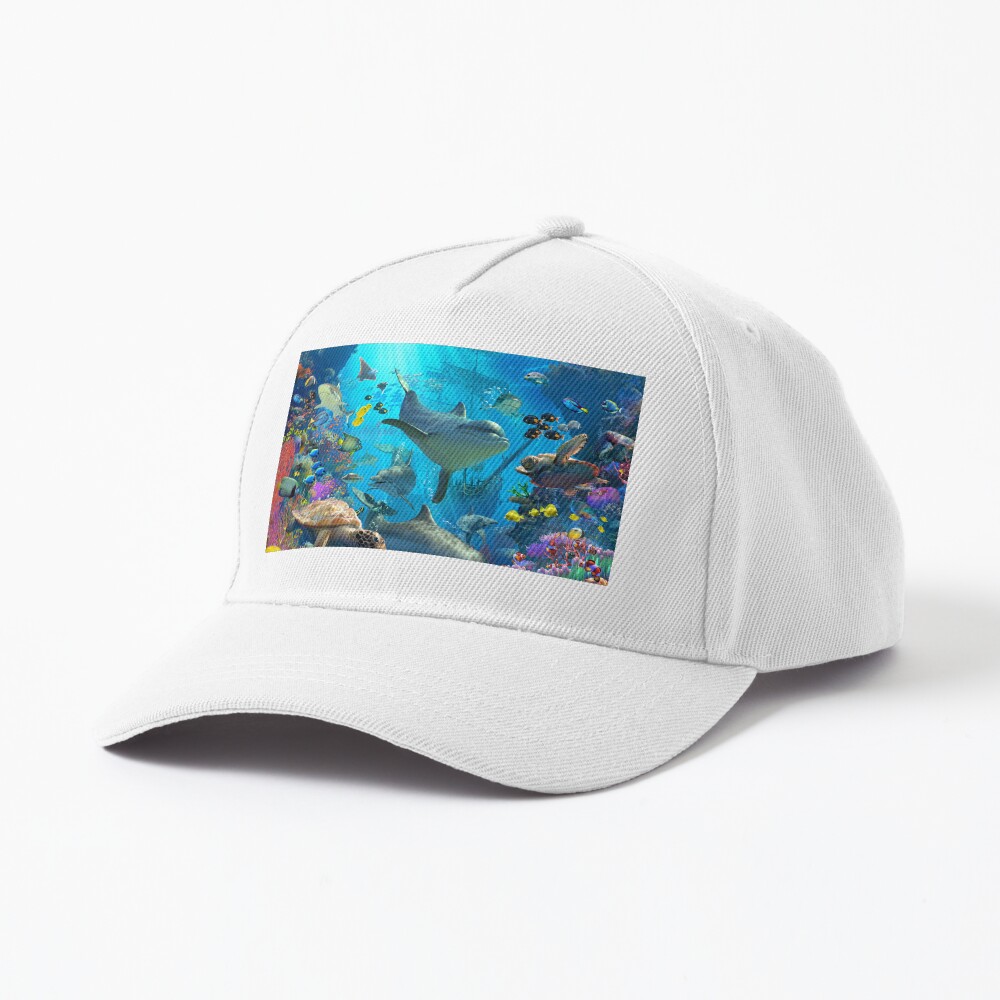 Vista previa del artículo con la obra «Gorra de béisbol», diseñado y vendido por DavidPenfound.