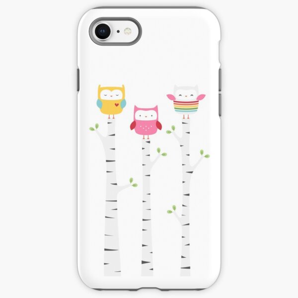 Treetop Owls iPhone Tough Case