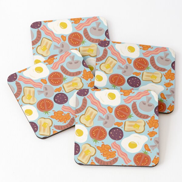 Item preview, Full English breakfast blue designed and sold by Kimmygowland.
