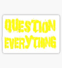 QUESTION EVERYTHING Sticker