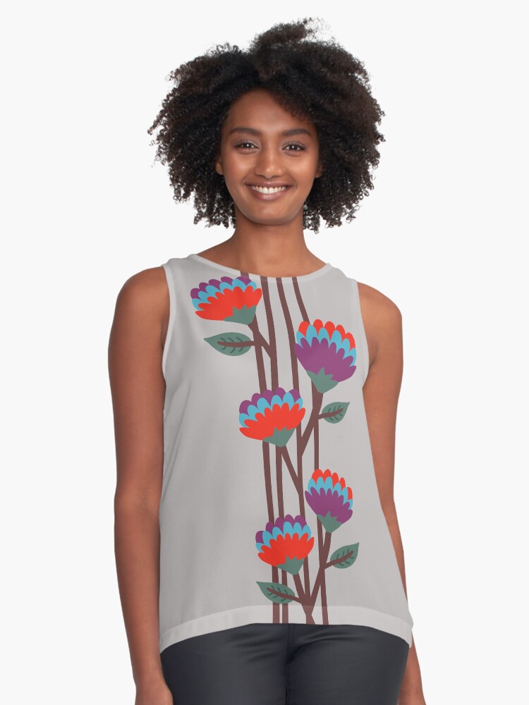 Item preview, Sleeveless Top designed and sold by caligrafica.