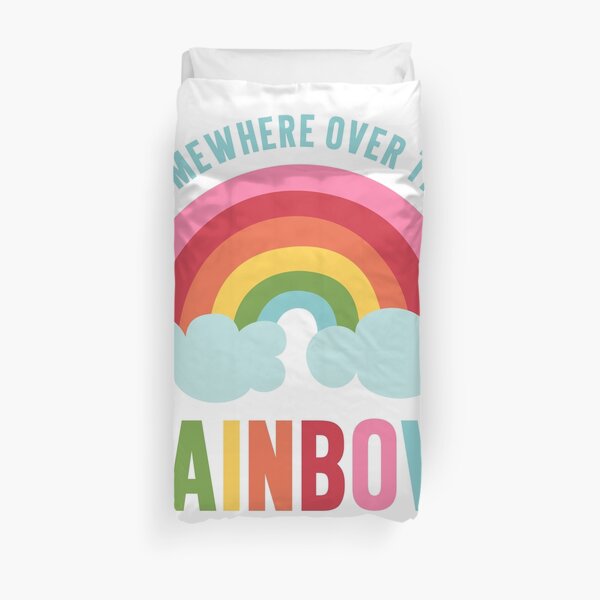 Somewhere Over the Rainbow Duvet Cover