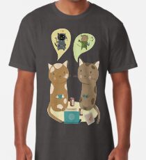 Geek Katzen Longshirt