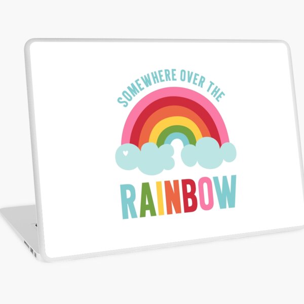 Somewhere Over the Rainbow Laptop Skin