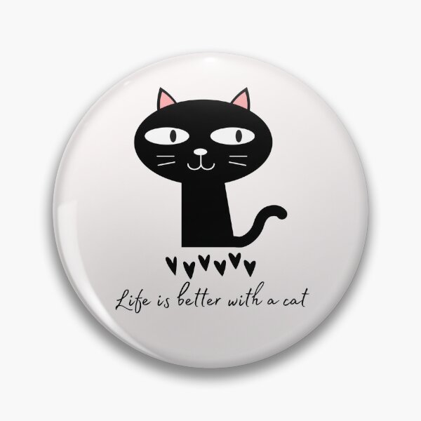 Item preview, Life is better with a cat designed and sold by ColourTrials.