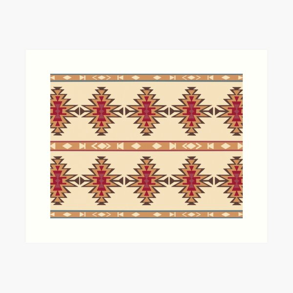 Aperçu de l'œuvre Motif d'art Navajo créée et vendue par miljusa.