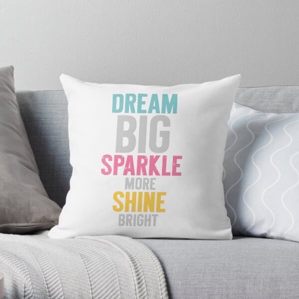 Dream Big Throw Pillow