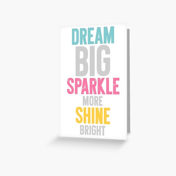 Dream Big Greeting Card