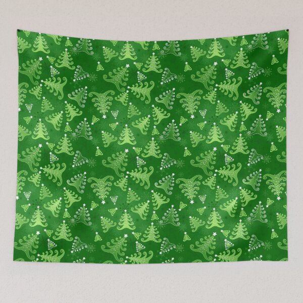 Item preview, Seamless Background with Christmas Trees designed and sold by Blackmoon9.