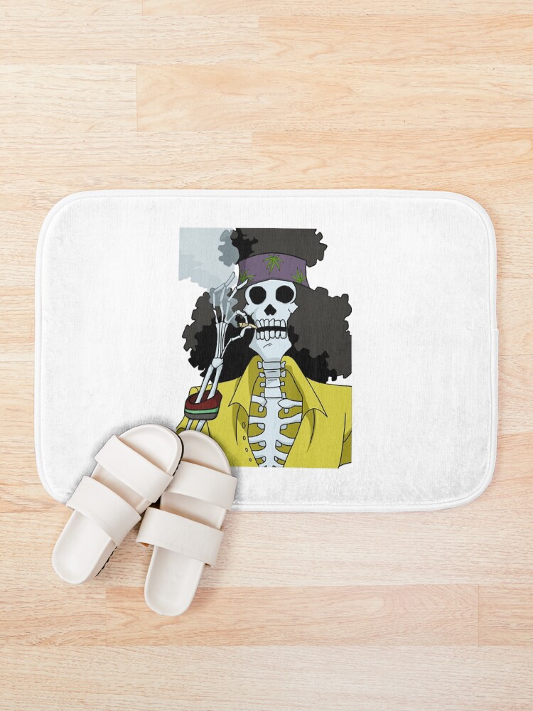 Thumbnail 1 of 6, Bath Mat, Brook T-Shirt designed and sold by RamiroRath.