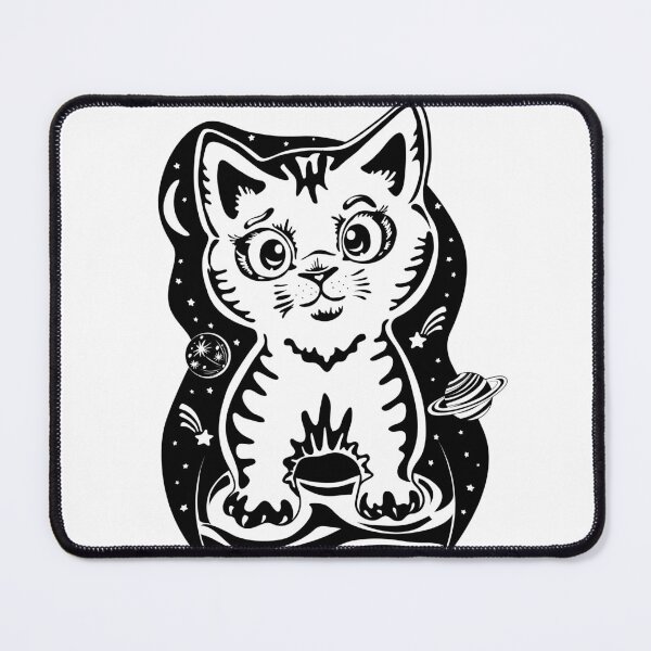 Item preview, Cute space kitten designed and sold by MArtSpace.