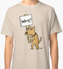 Doggie Protester Classic T-Shirt