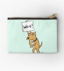Doggie Protester Studio Pouch
