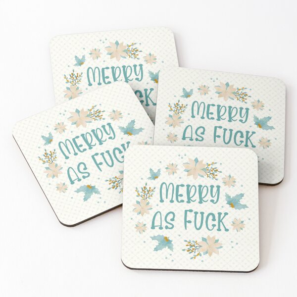 Item preview, Merry As Fuck designed and sold by KrisInStitches.