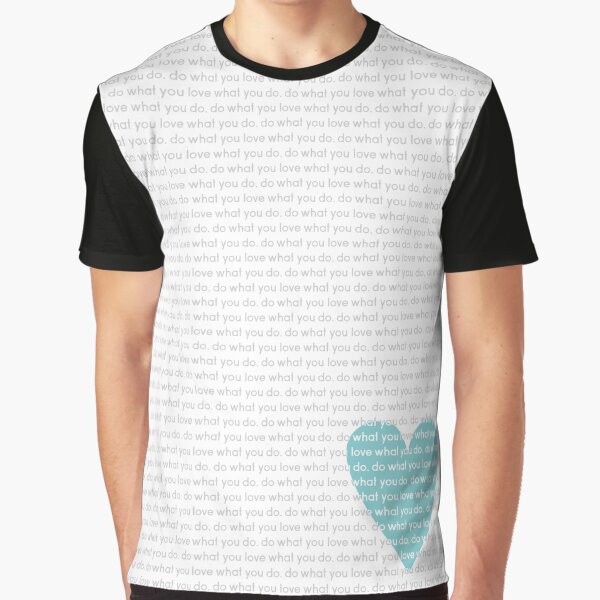 Do What You Love News Graphic T-Shirt