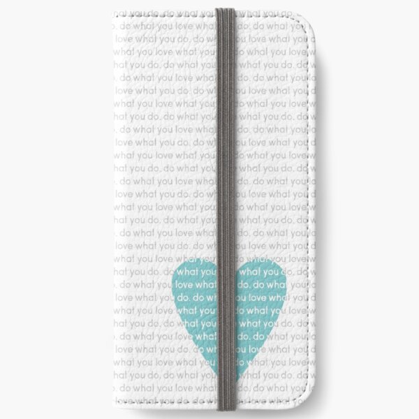 Do What You Love News iPhone Wallet