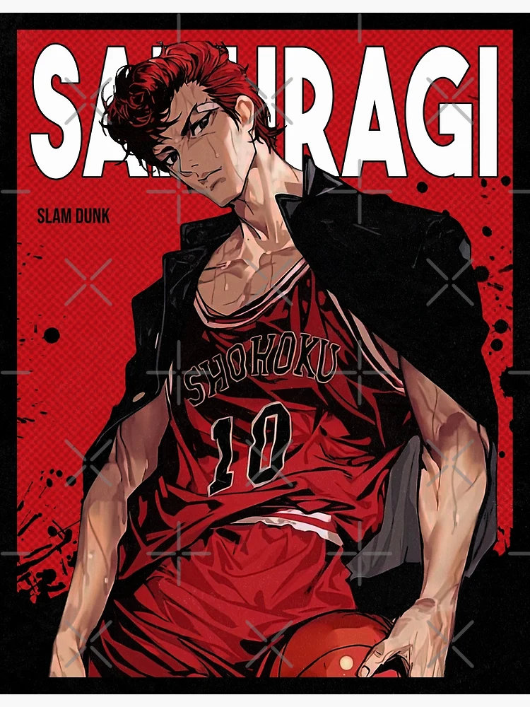 Slam Dunk Hanamichi Sakuragi Poster for Sale by PlainMotif