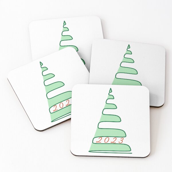 Item preview, New Year's tree 2023. Symbol of the New Year. New Year's logo. designed and sold by AllaLineArt.