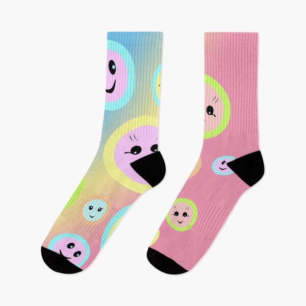 Item preview, Happy faces in pastel designed and sold by MarionsArt.