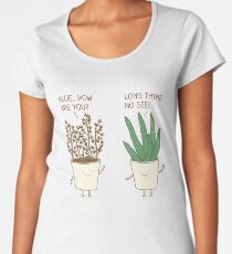 garden etiquette Women's Premium T-Shirt