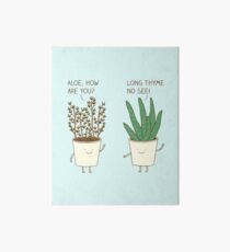 garden etiquette Art Board