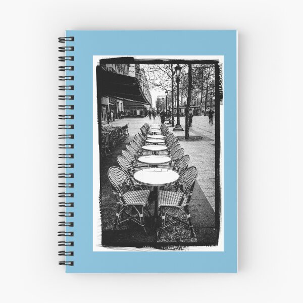 Item preview, Avenue des champs élysées and the chairs and tables. designed and sold by PhotogalleryCJ.