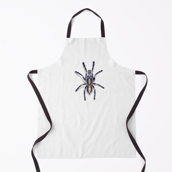 Item preview, Poecilotheria metallica ornament tarantula realistic spider art graphic on white designed and sold by Avicularious.