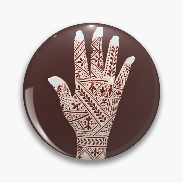 Item preview, Moroccan Fessi Henna Tattoo - Red Intricate Henna designed and sold by HennaArtista.