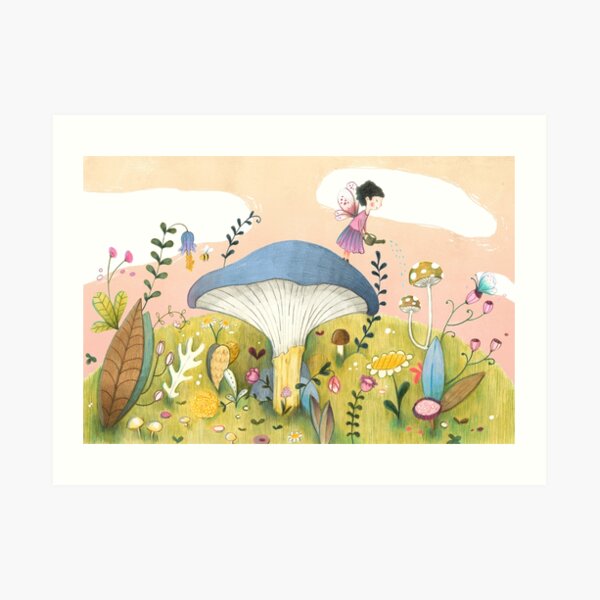 Gardening Art Print