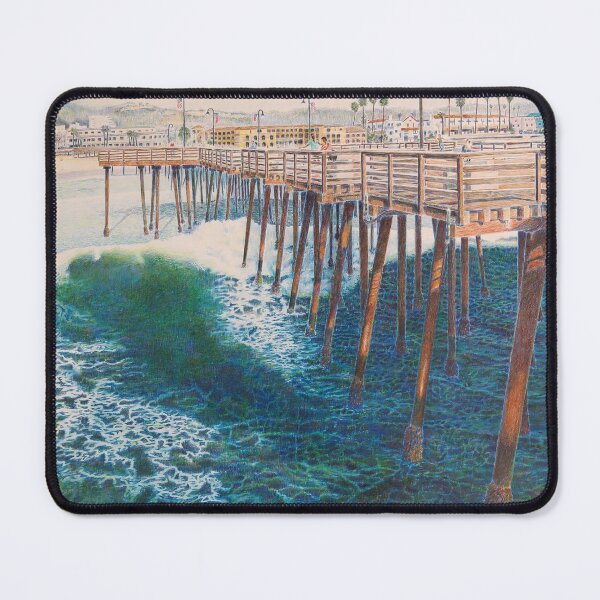 Item preview, "Inbound Wave, Pismo Pier" designed and sold by Tyehimba Jahsi.