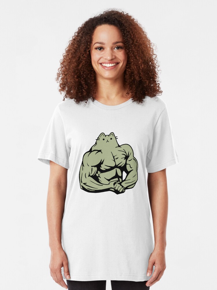 gym cat shirt