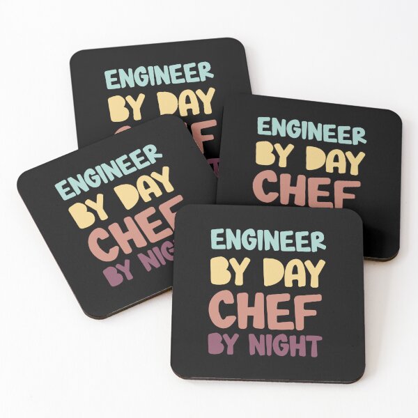 Item preview, Engineer By Day Chef By Night designed and sold by OnTheTrend.