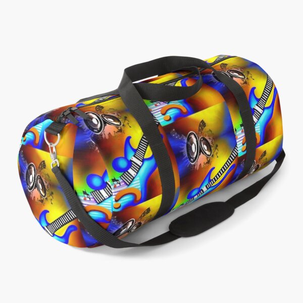 Item preview, Bright colors abstract guitar designed and sold by Artbellachi.