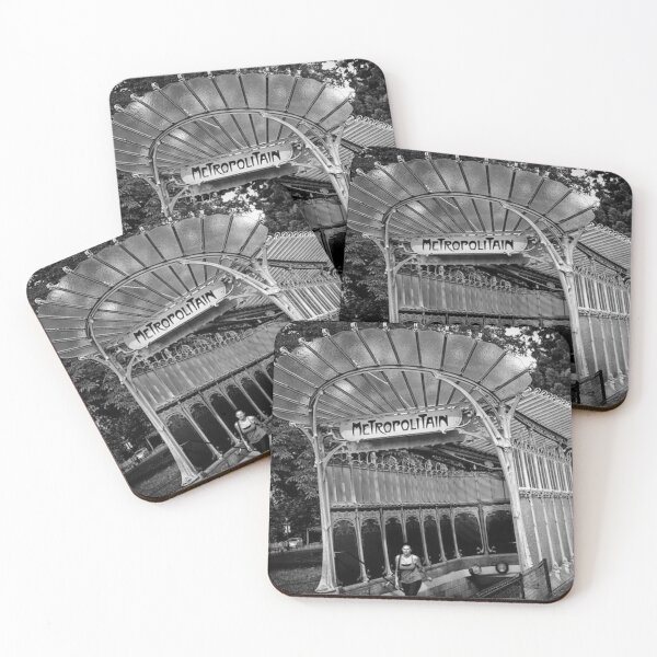 Item preview, The Iconic oldest metro near porte de Dauphin  in Paris,  designed and sold by PhotogalleryCJ.