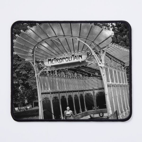Item preview, The Iconic oldest metro near porte de Dauphin in Paris, designed and sold by PhotogalleryCJ.