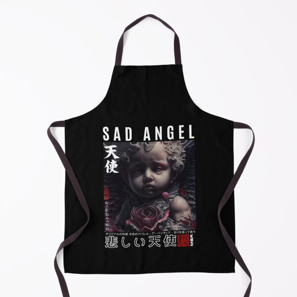 Item preview, Sad Angel | Renaissance Cute Cherub Angel With Wings – Baby Angel Cherub designed and sold by MadeByRobots.