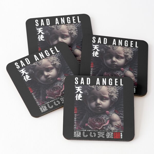 Item preview, Sad Angel | Renaissance Cute Cherub Angel With Wings –  Baby Angel Cherub designed and sold by MadeByRobots.