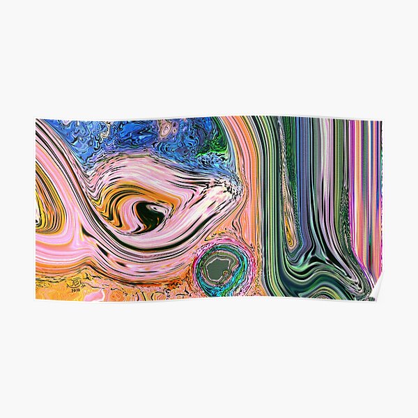 Al Majid Allah name Calligraphy Painting Poster