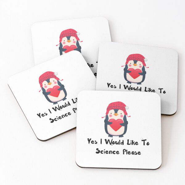 Item preview, Yes i would like to science please funny penguin sticker designed and sold by imad-bentahar.