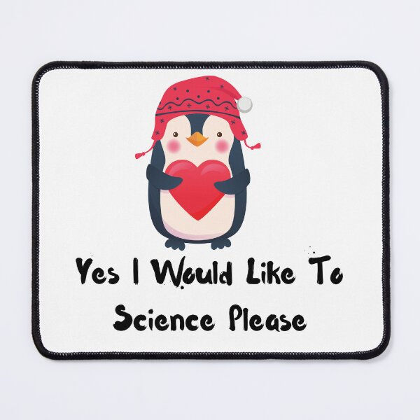 Item preview, Yes i would like to science please funny penguin sticker designed and sold by imad-bentahar.